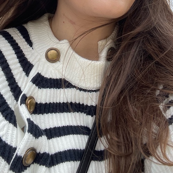 Mango stripped sweater wore only a couple of times - Picture 3 of 3